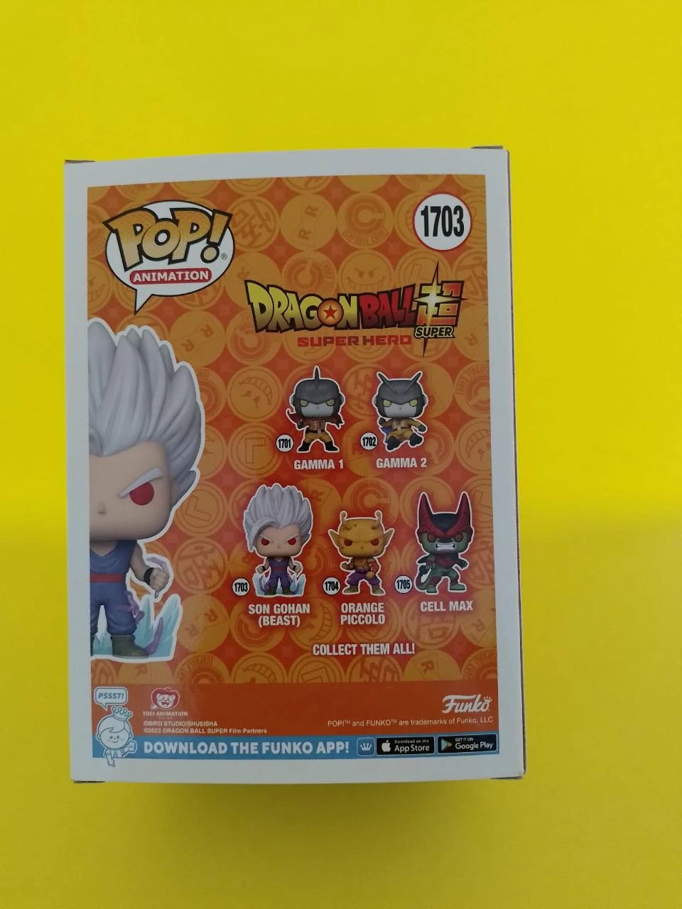 Funko Pop! Animación Dragon Ball Super Hero - Son Gohan (Bestia) #1703 - NUEVO – photo 3
